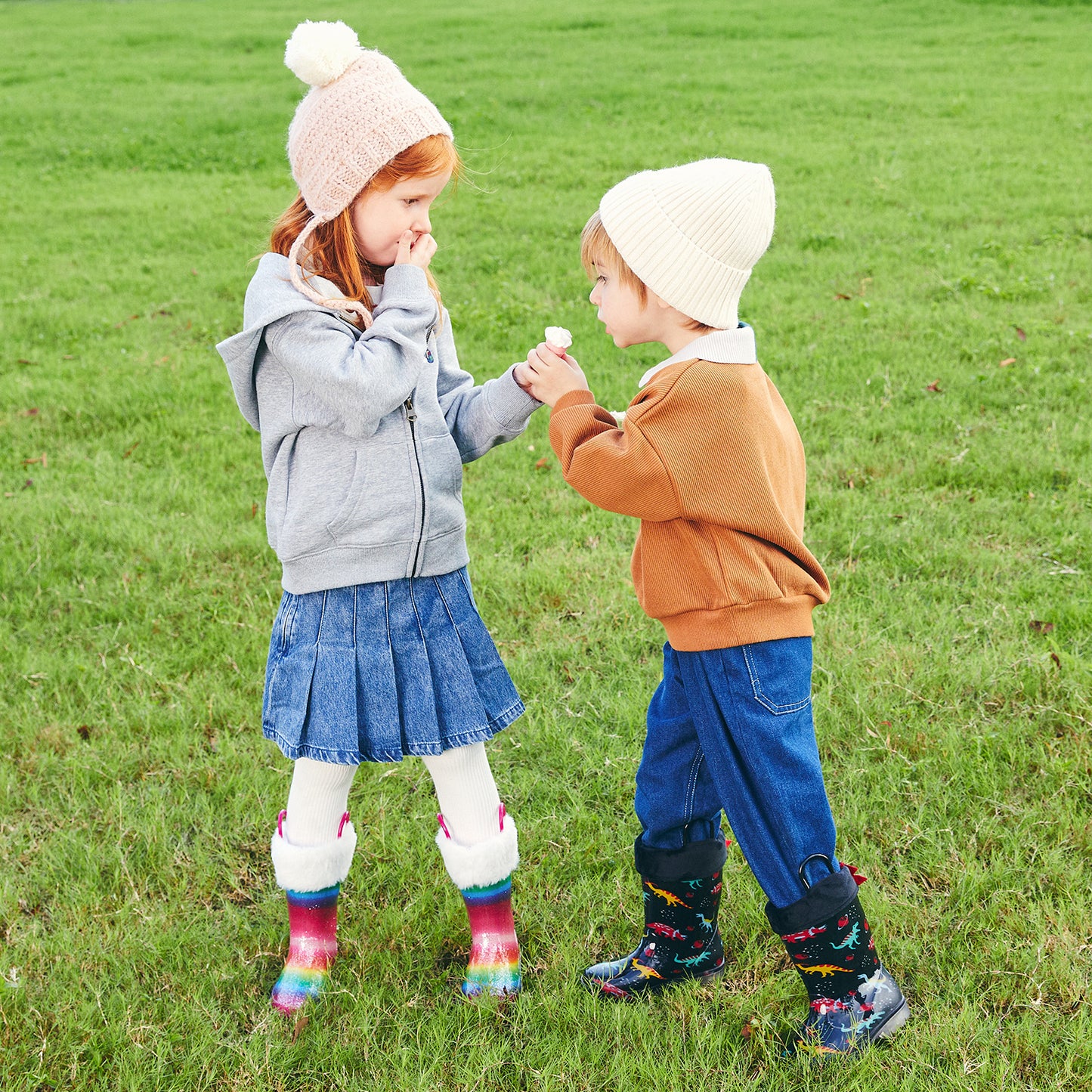 gray dinosaur winter boots