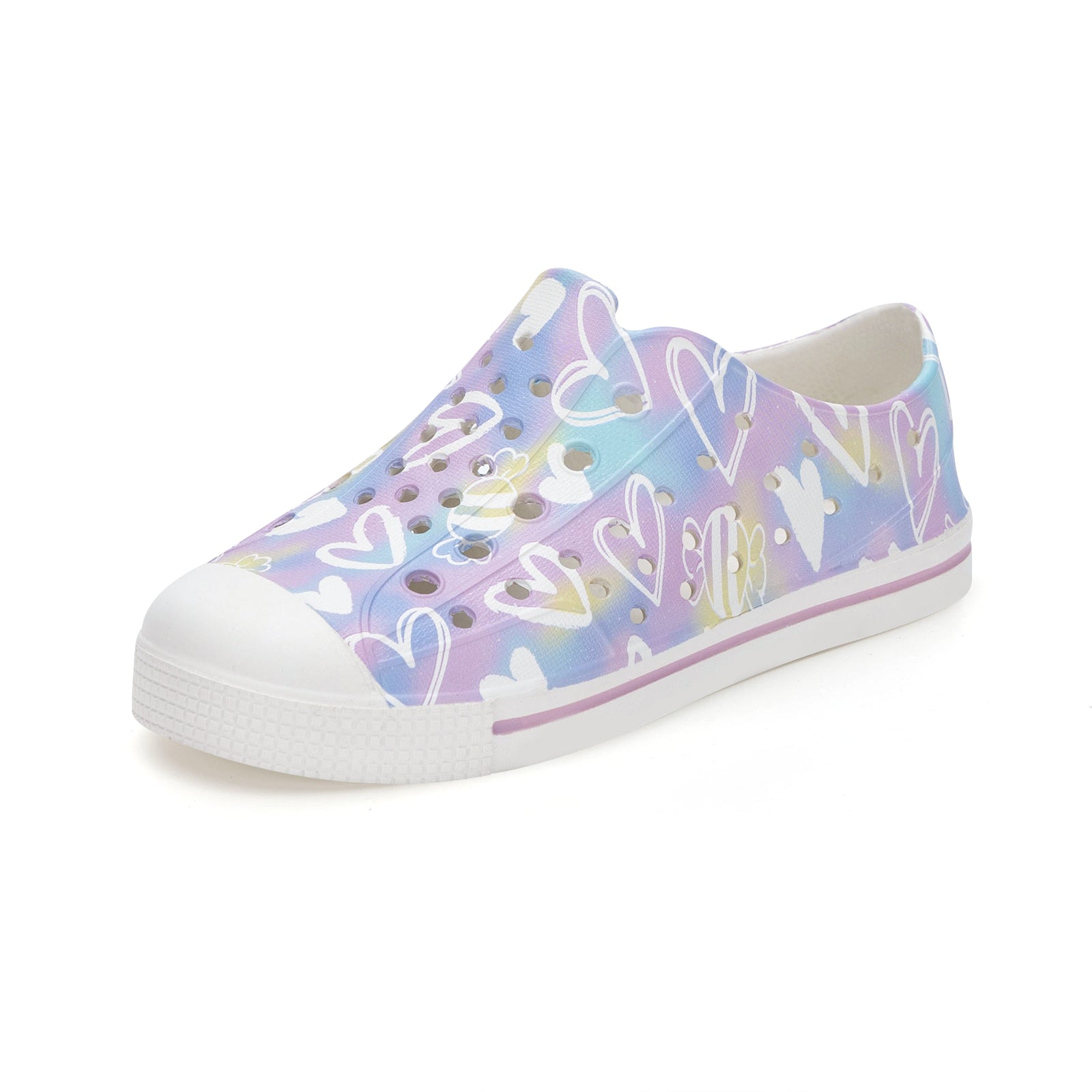 Girls Summer Sandals | Lightweight Summer Doodle Hearts