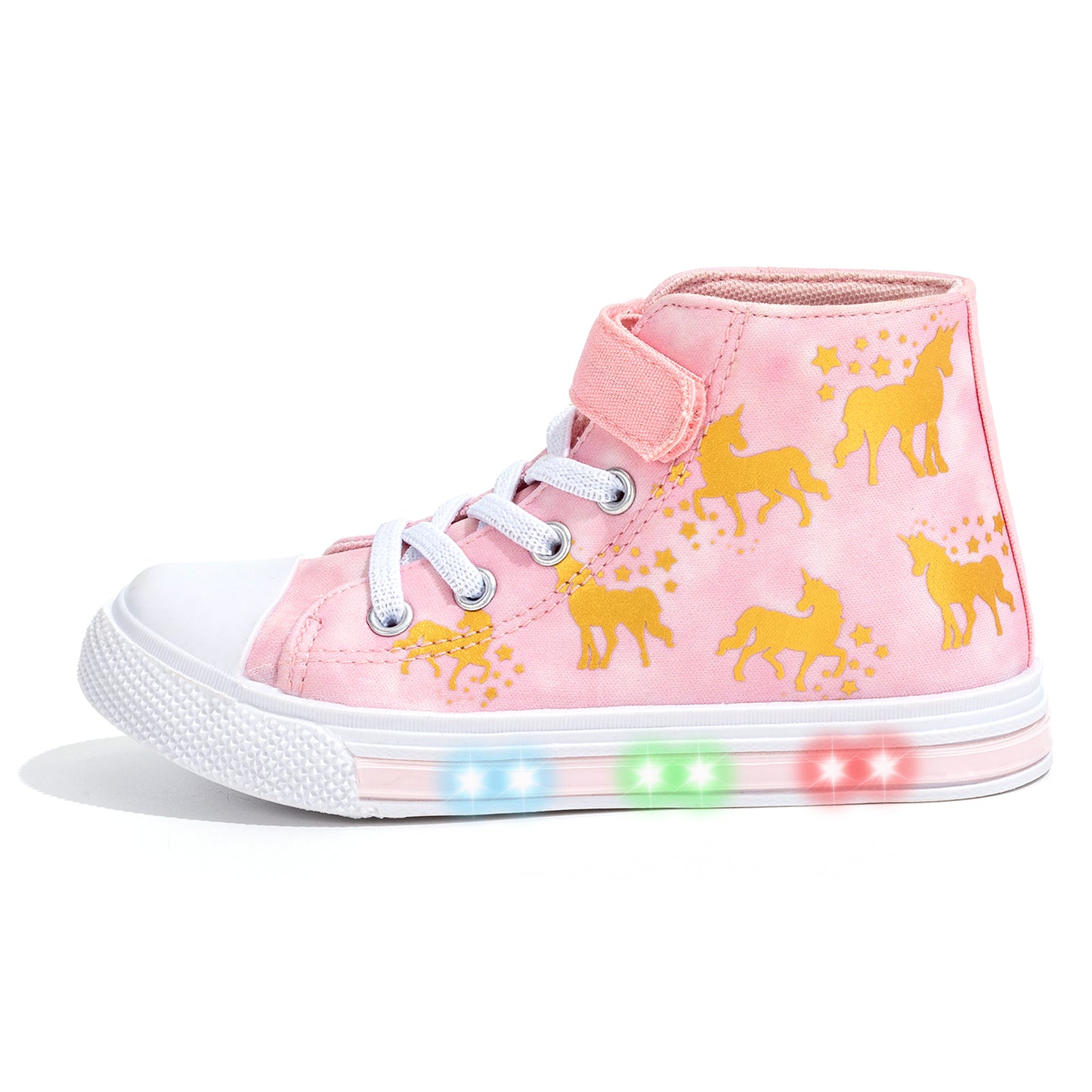light up high top girls sneakers - funcoo