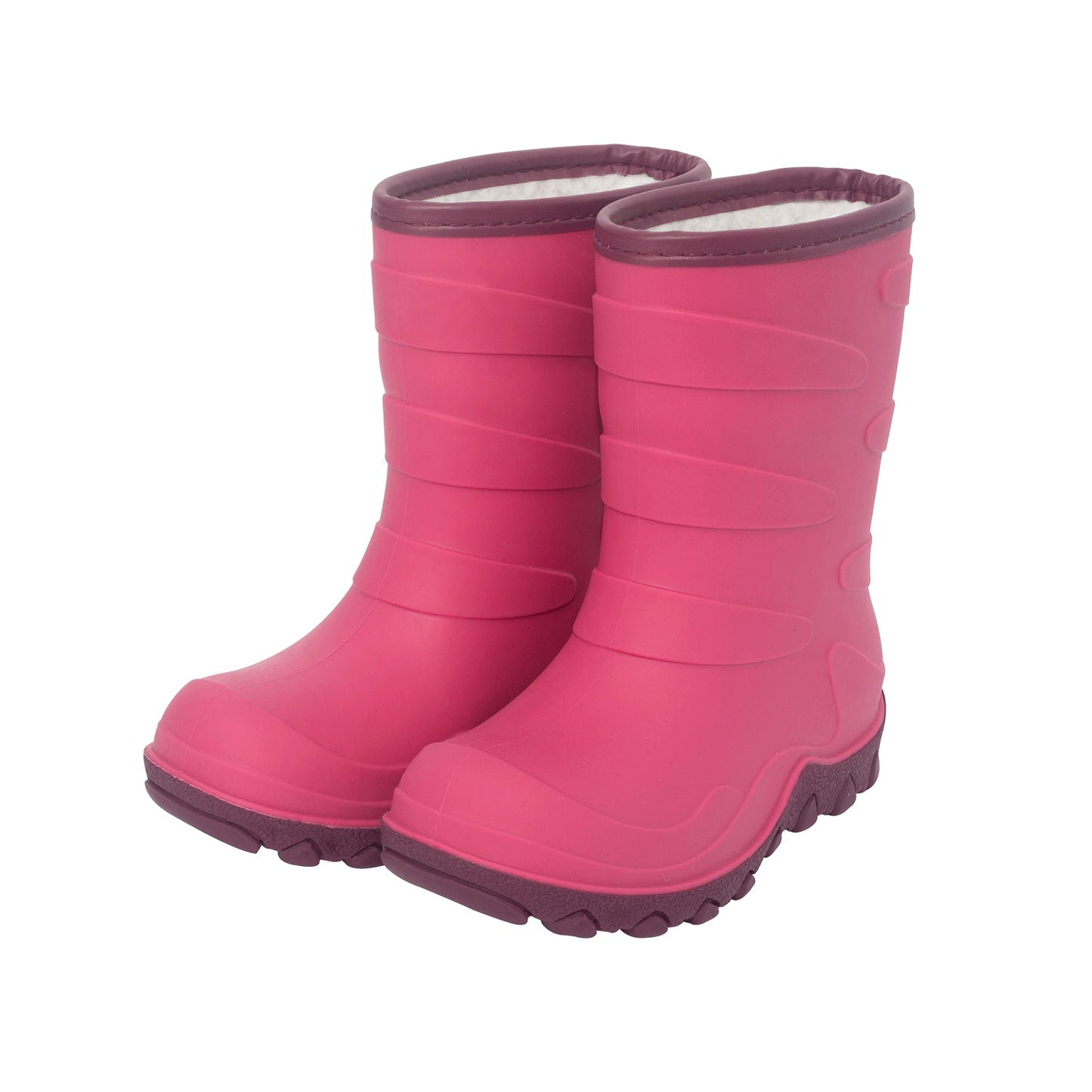 pink insulated winter rain boots