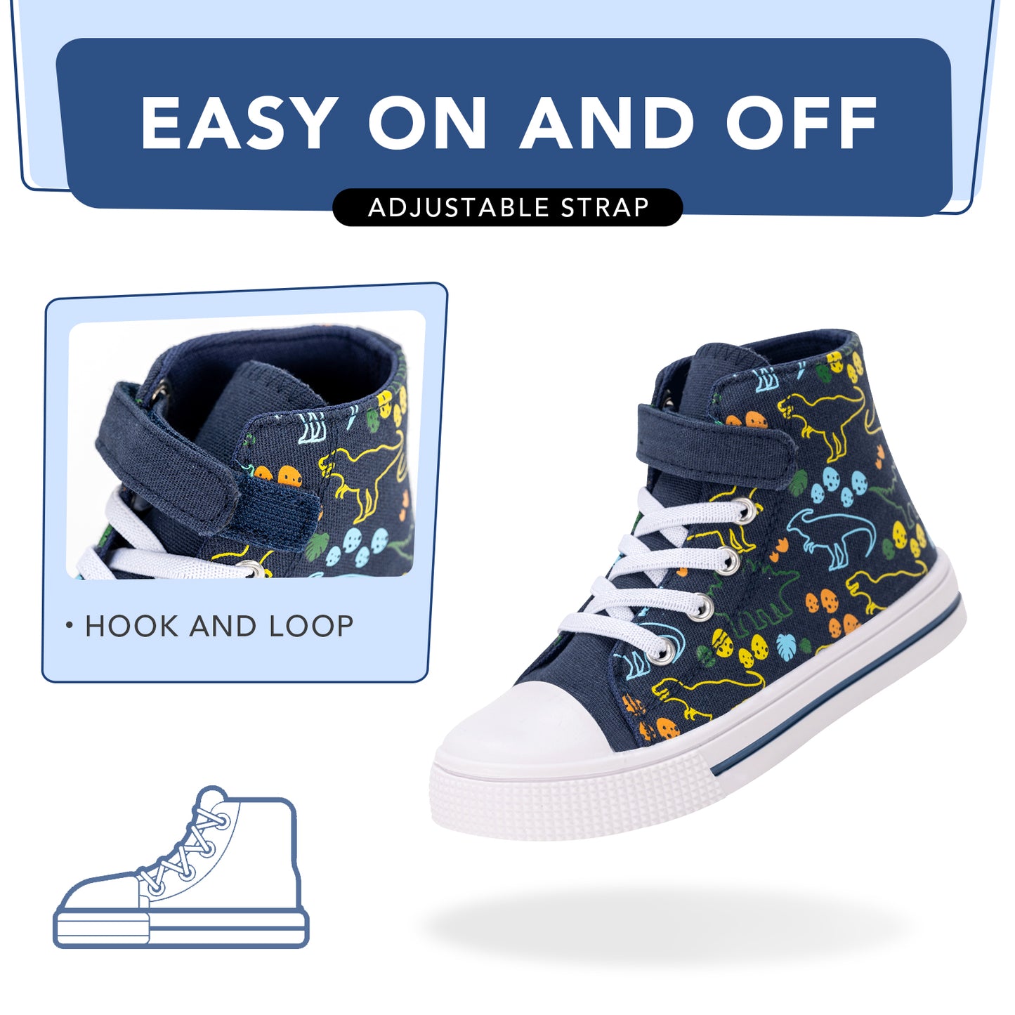 kids toddler sneakers dinosaur eggs