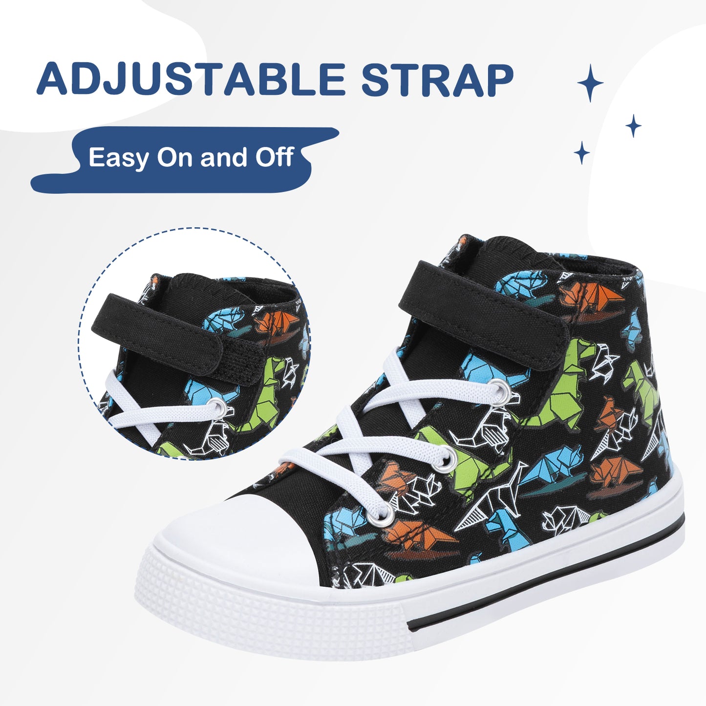 interstellar tyrannosaurus top up sneakers