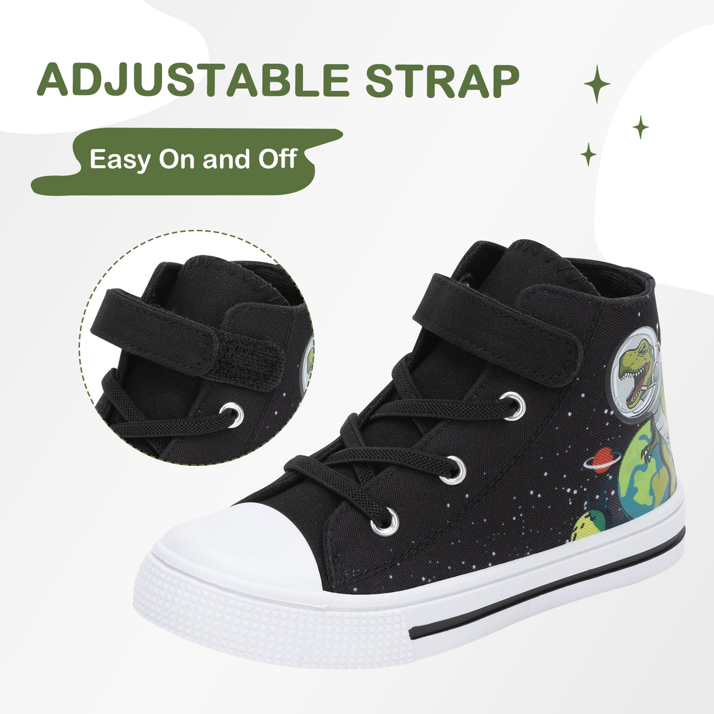 interstellar tyrannosaurus top up sneakers