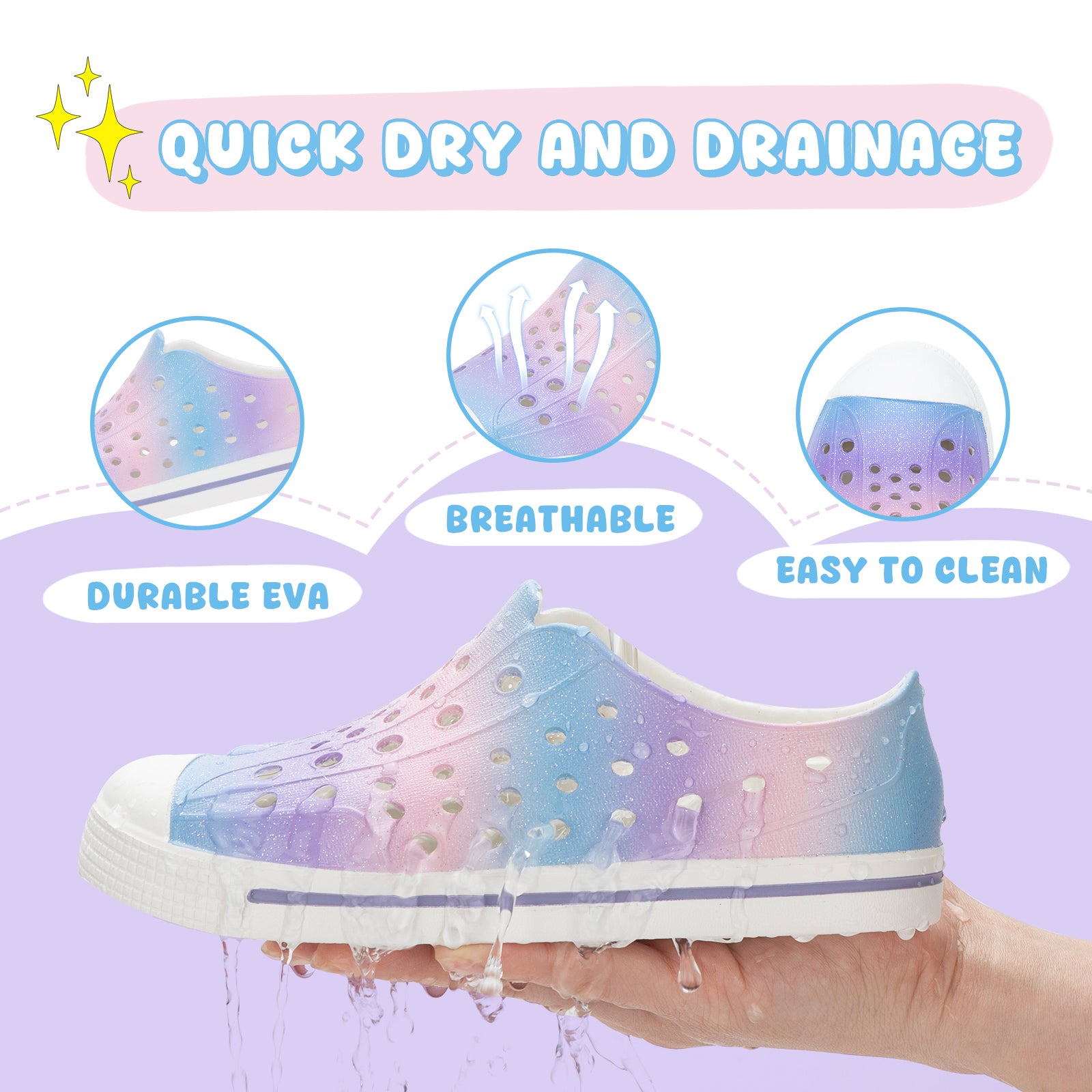 summer-sandals Purple Vermicelli