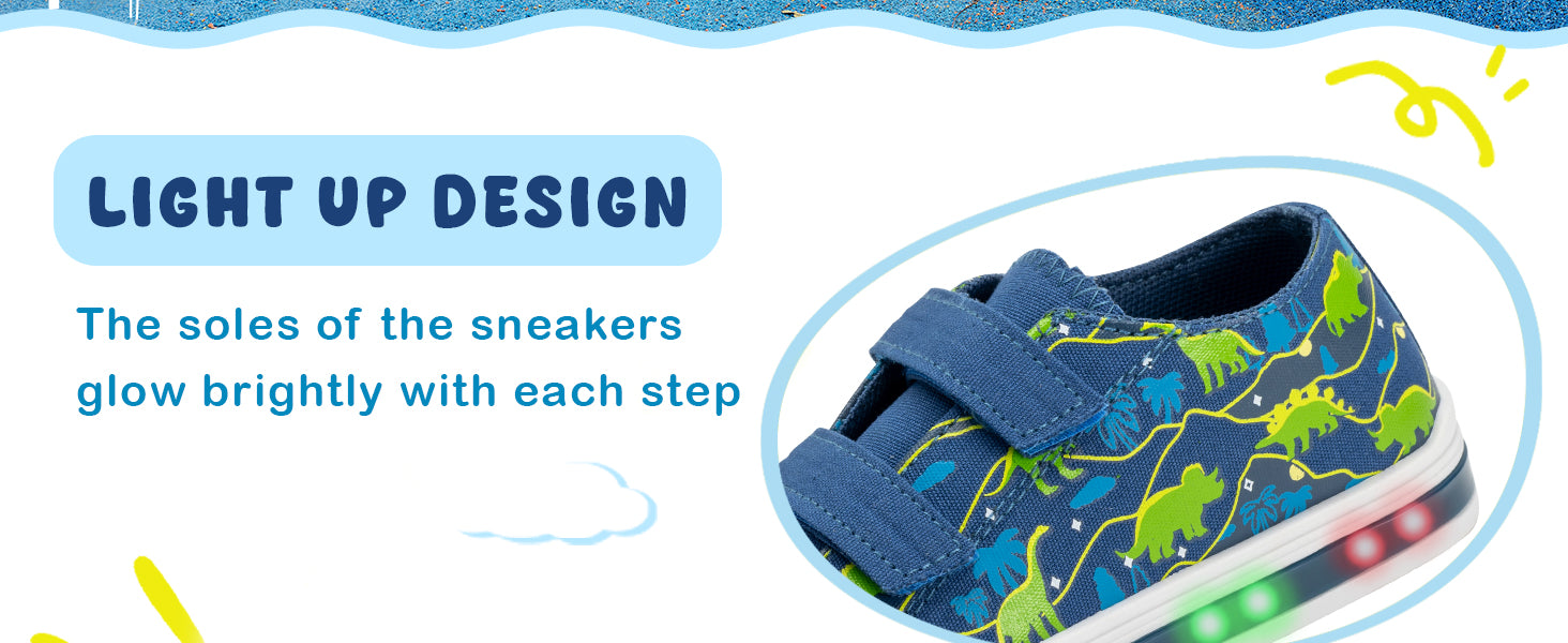 Light Up Kids Sneakers Shoes