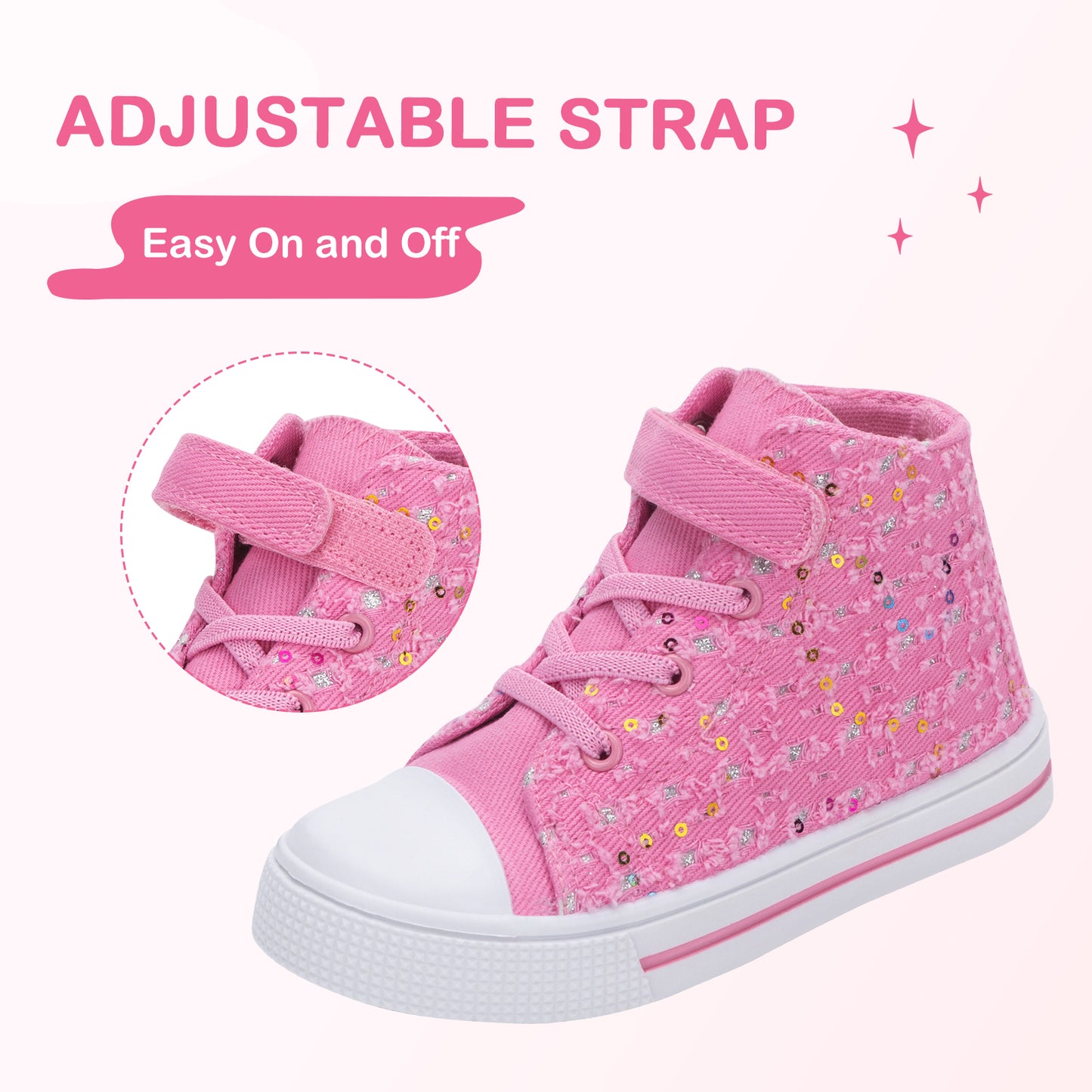 kids toddler sneakers pink hole