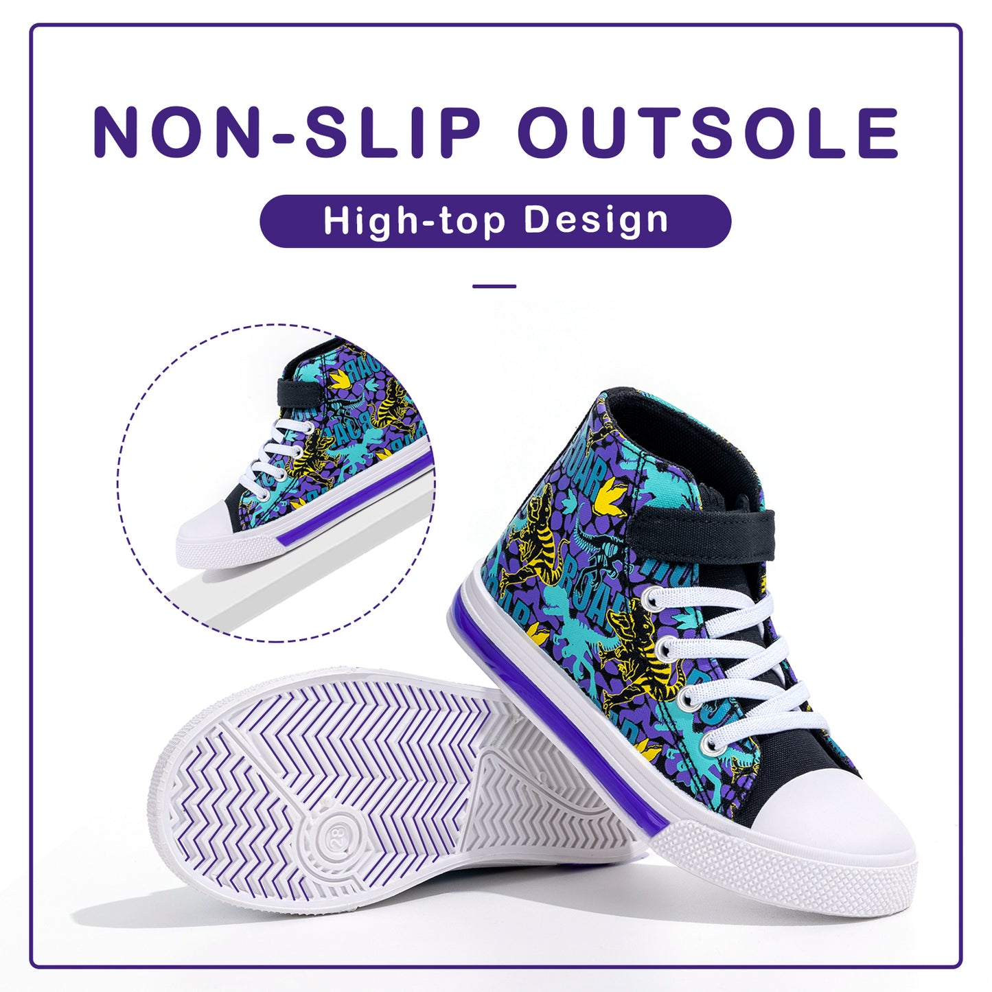 boys lightweight high top sneakers