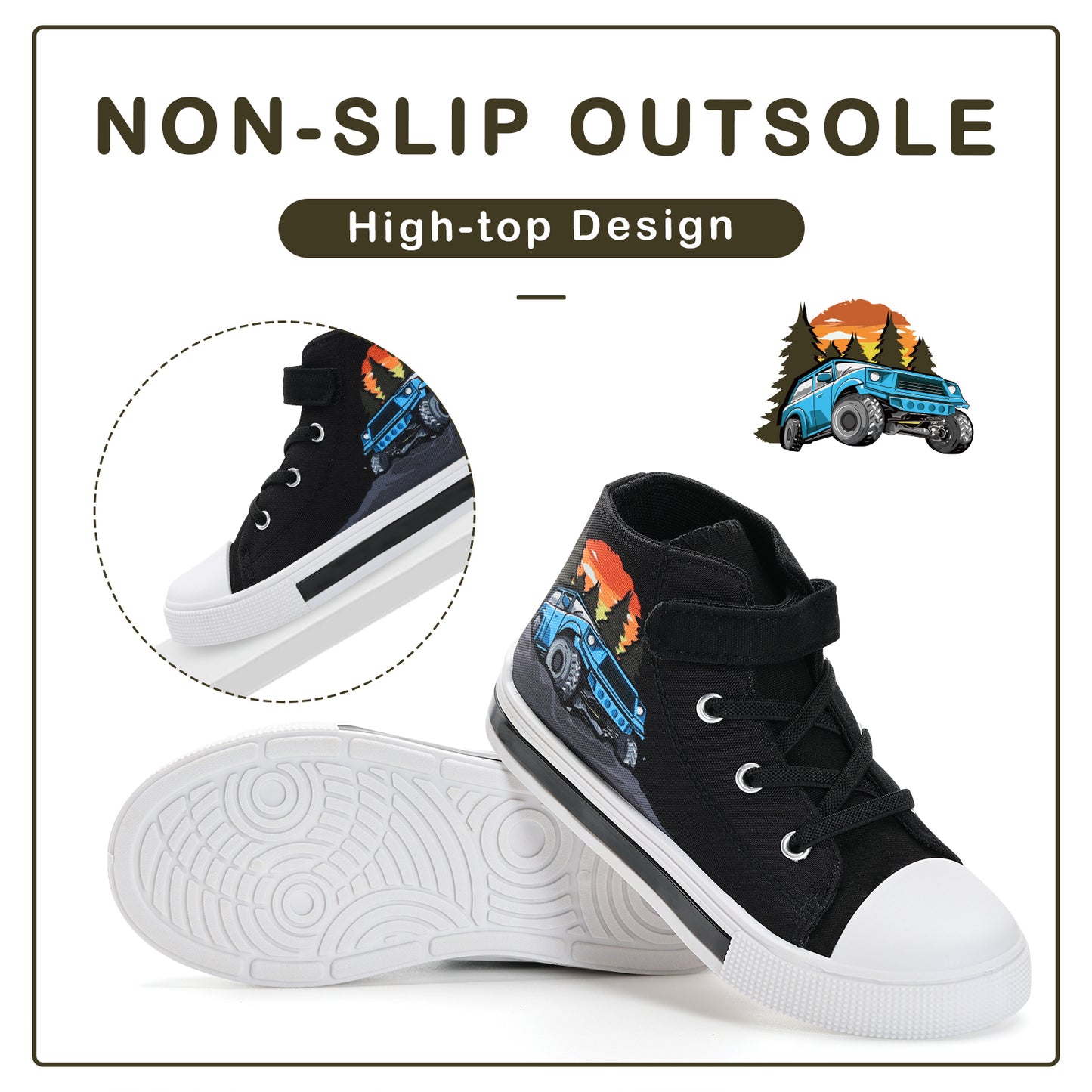 black jeep light up high top sneakers