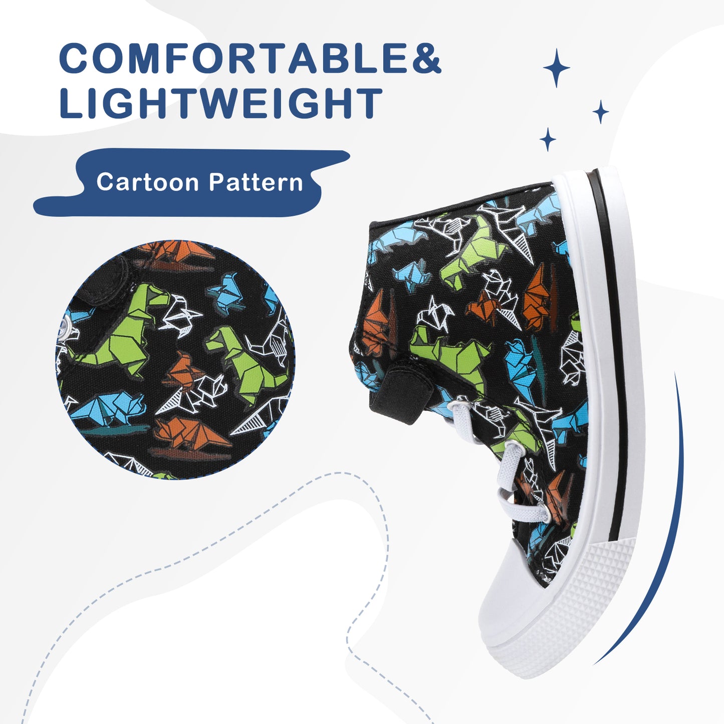 interstellar tyrannosaurus top up sneakers