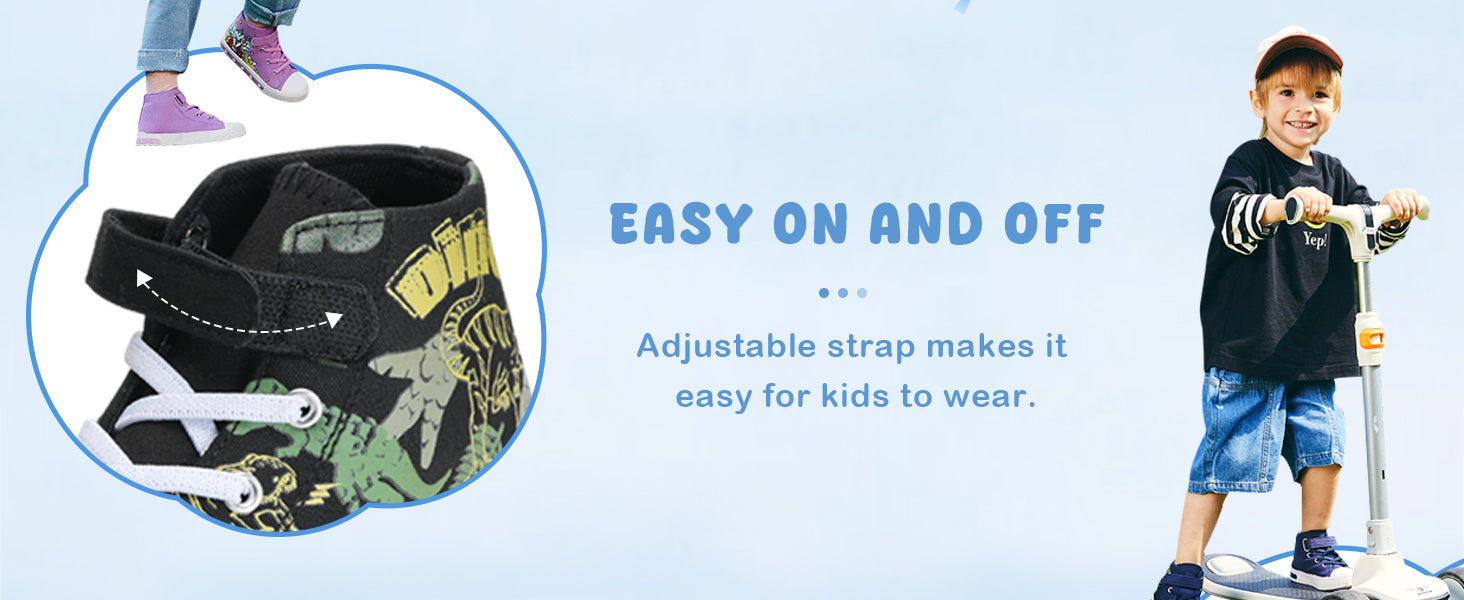 High Top Light Up Kids Sneakers