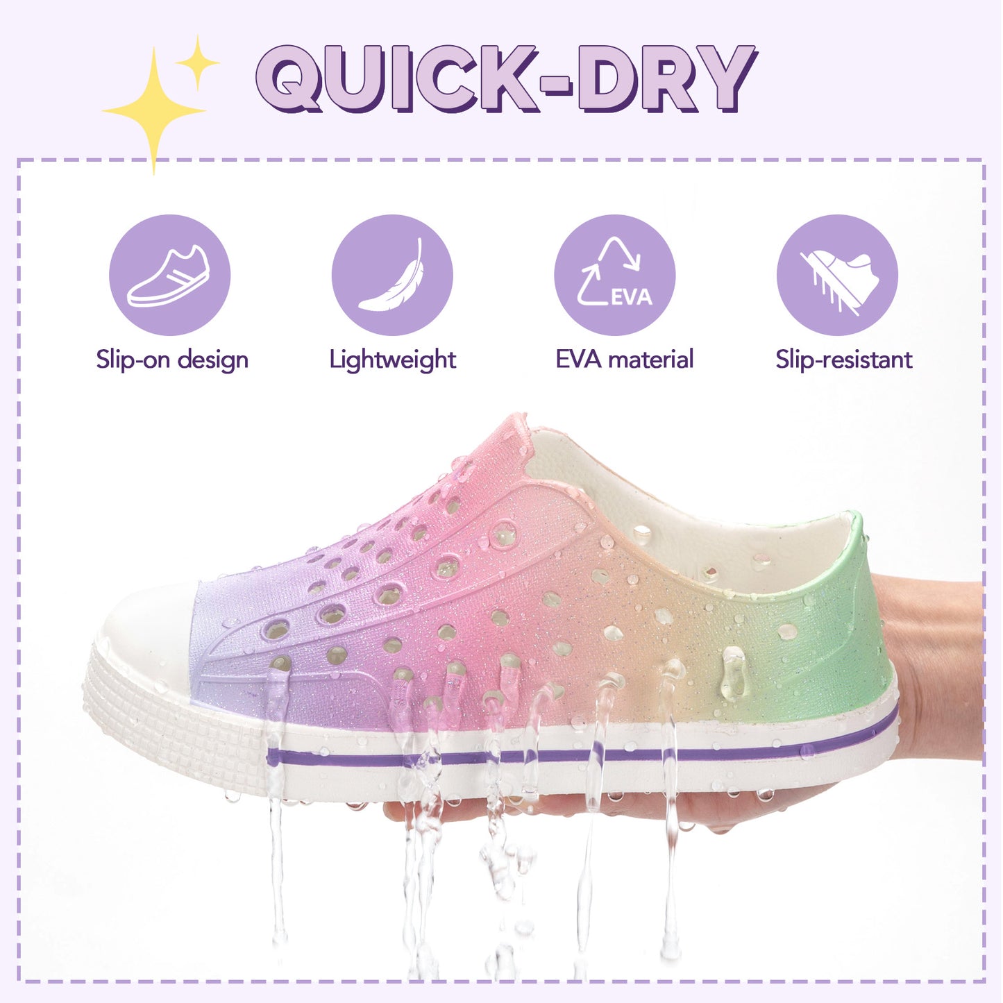 ddler water shoes summer lightweight gradient sandals