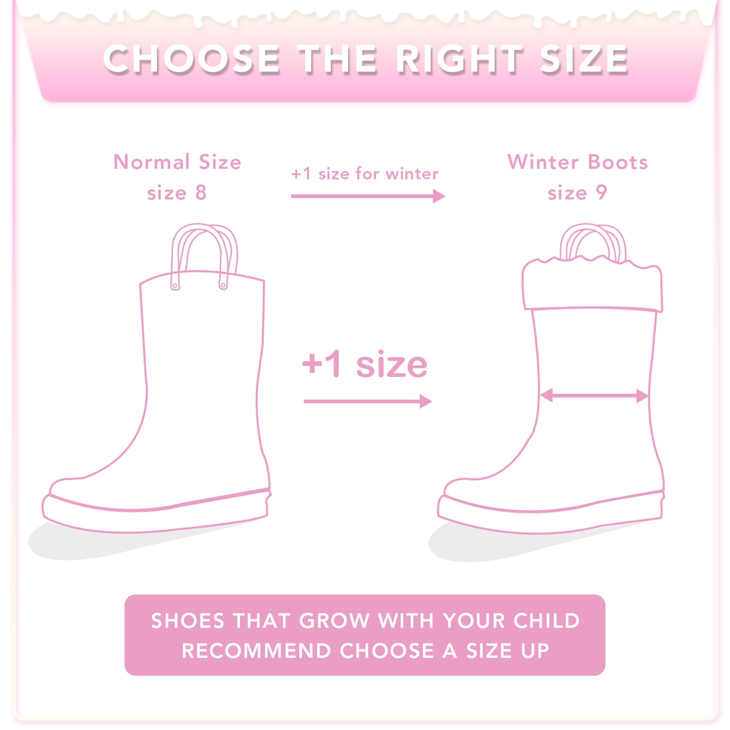 light up pink warm rain boots