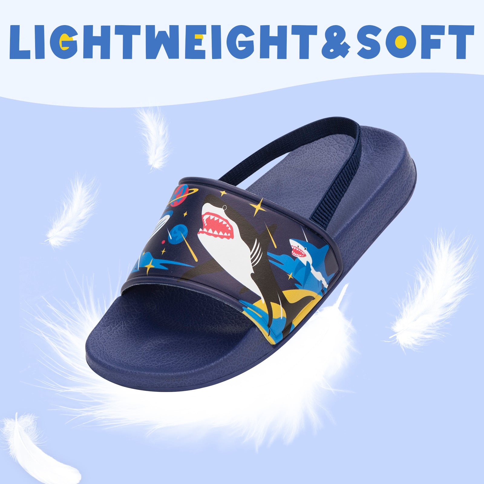 Toddler Shark Slide Sandals