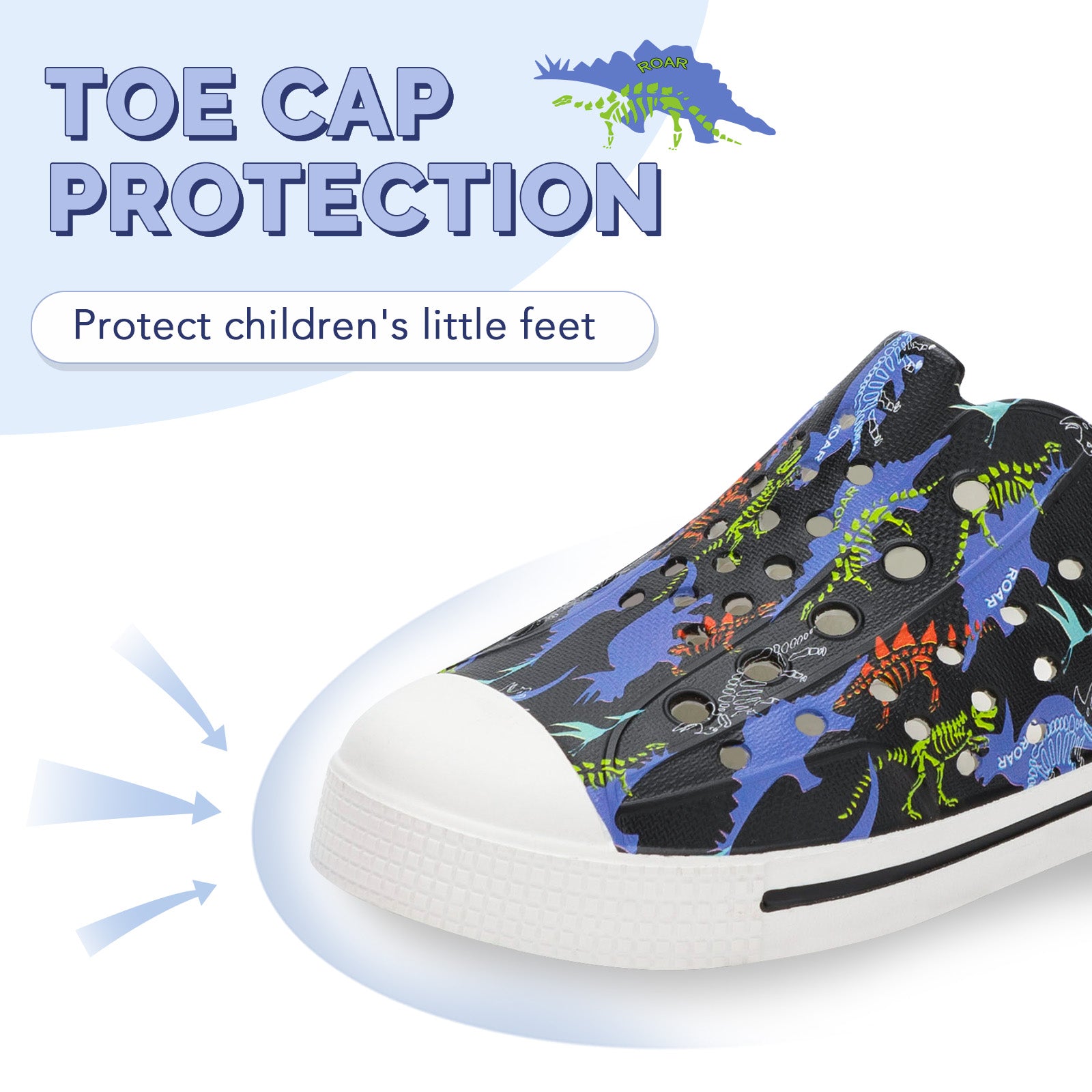 Toddler Water Shoes Summer Lightweight Dinosaur Sandals