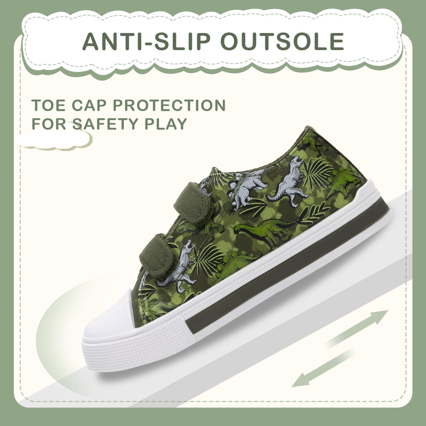 light up dual straps sneakers