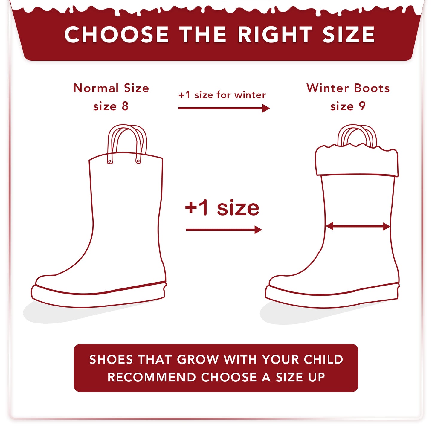 black dinosaur winter boots