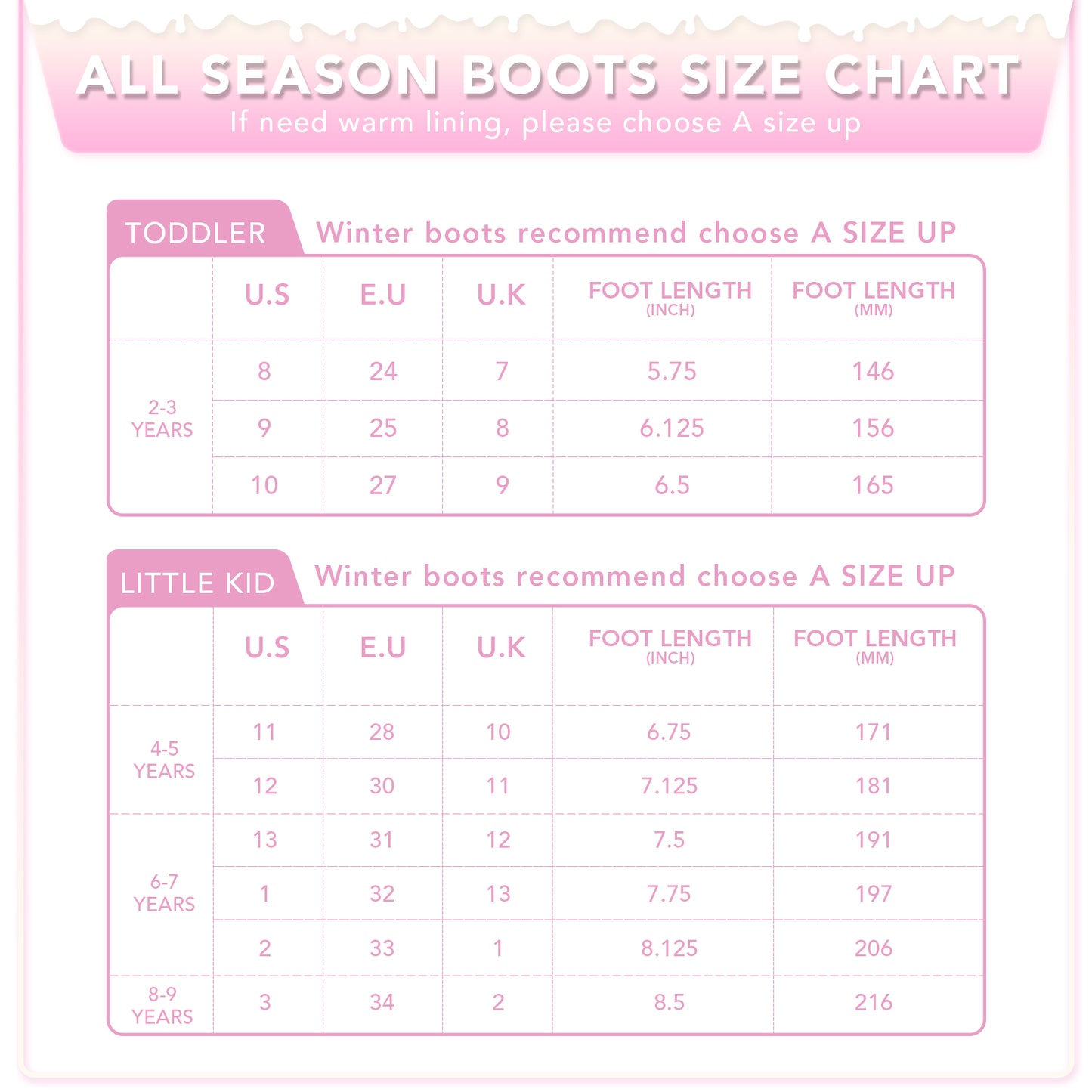 light up pink warm rain boots