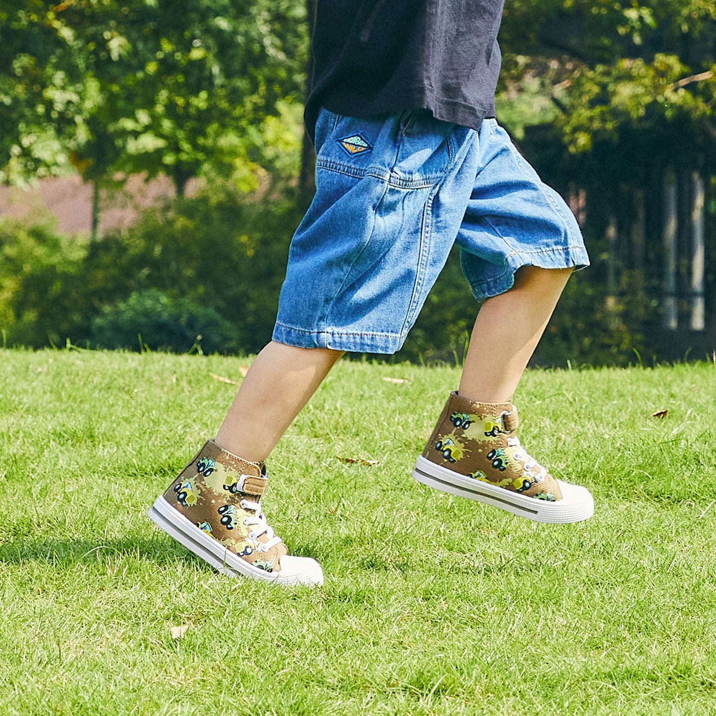 tractor high top sneakers