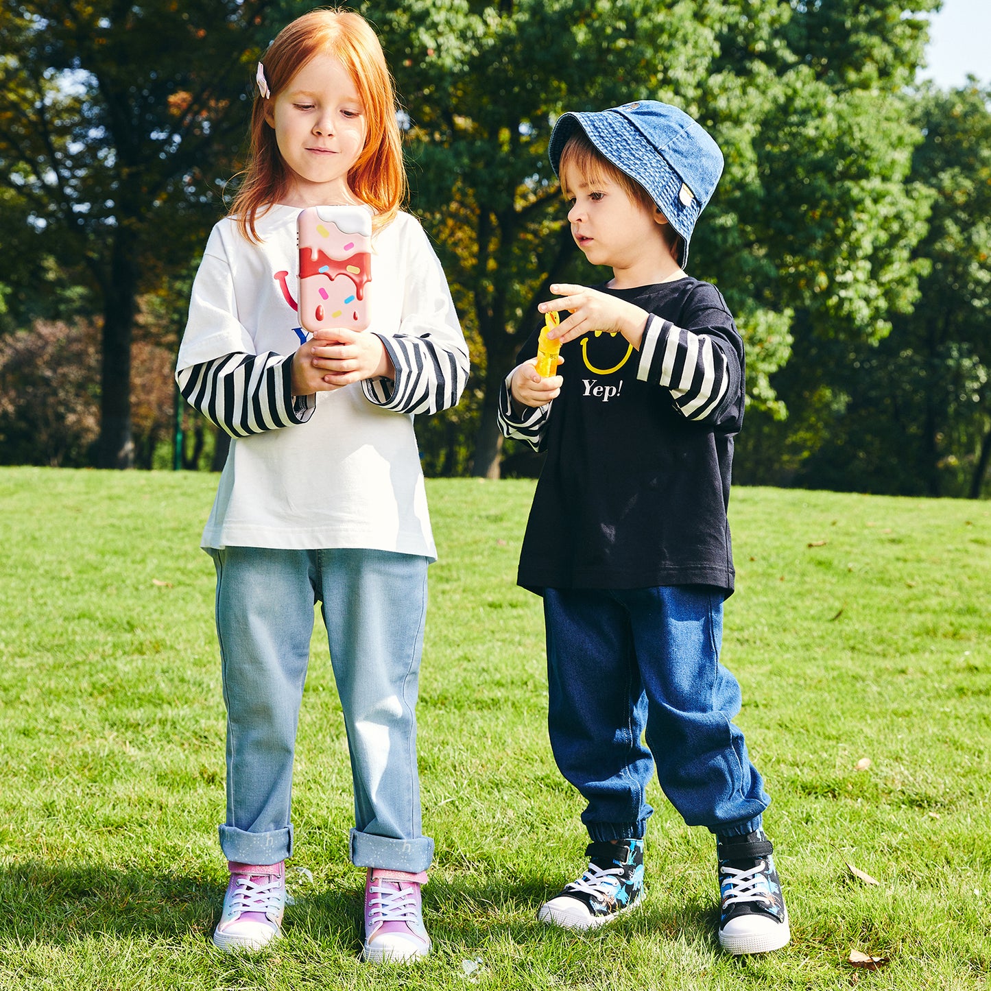 kids toddler sneakers pink hole