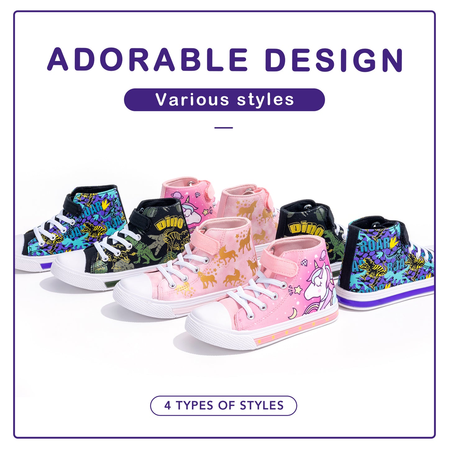 boys lightweight high top sneakers