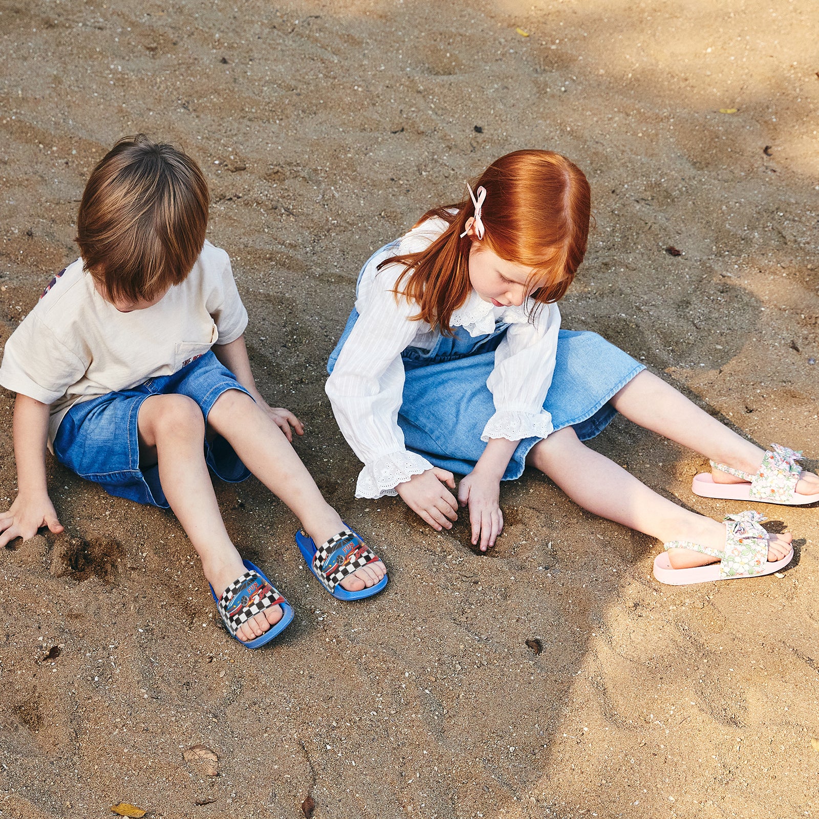 Toddler Racing Slide Sandals