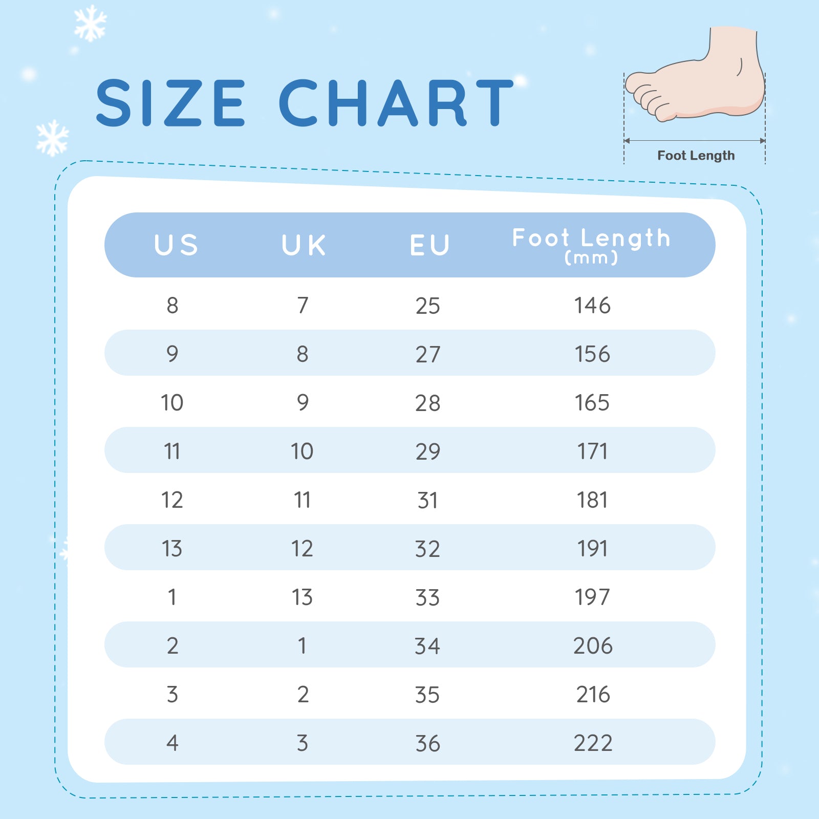 Toddler Boy Shark Winter Snow Boots - FUNCOO