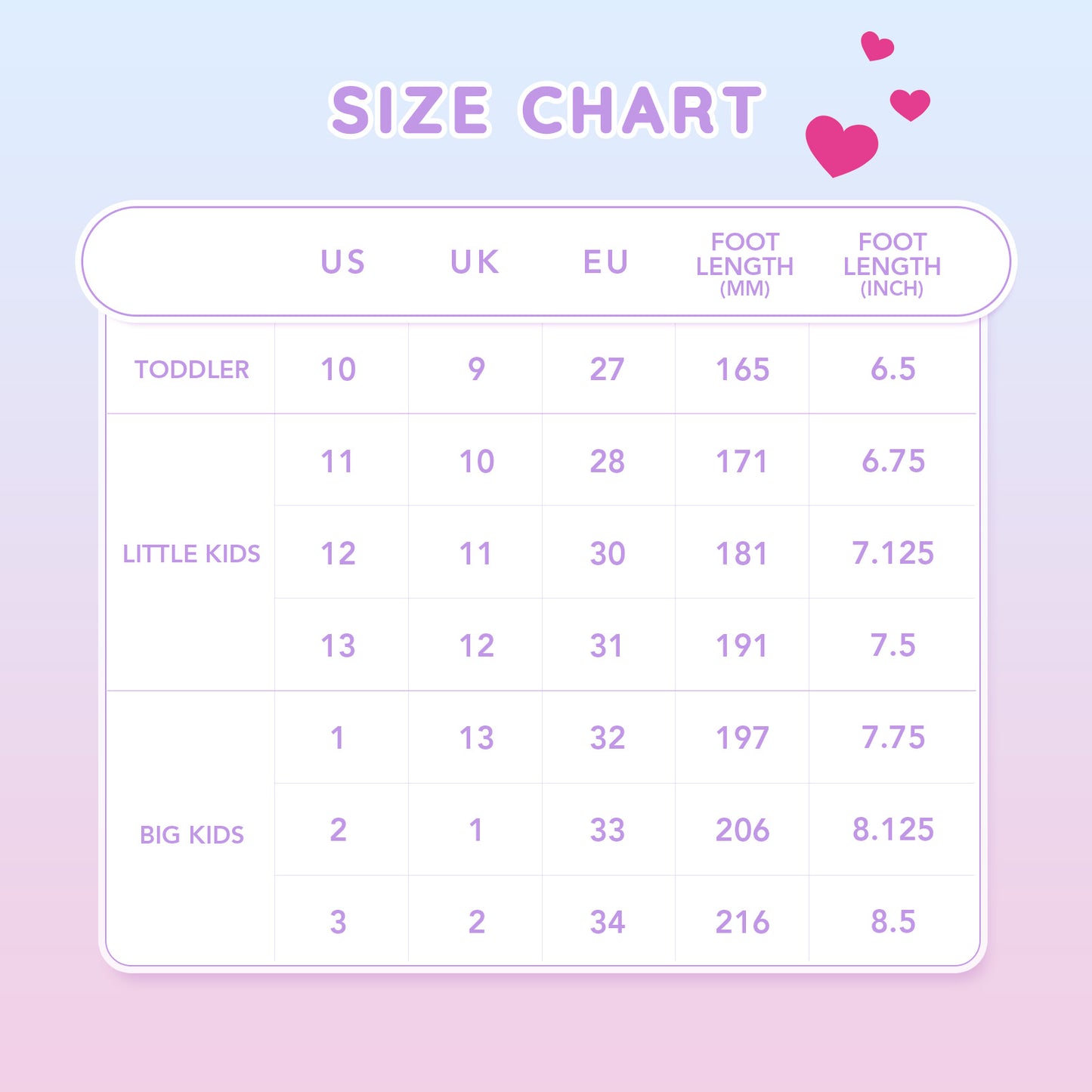 girls sneakers kids lightweight running shoes heart-pattern yellow-to-pink gradient