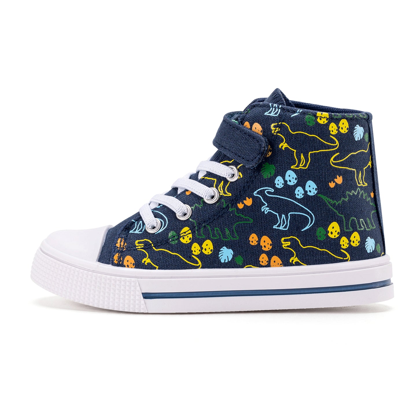 high top unisex-child casual shoes dinosaur eggs