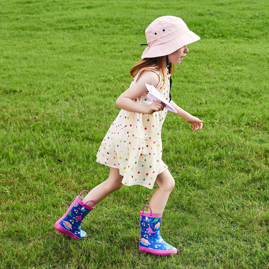 Brighten Up Rainy Days with Colorful Pattern Rain Boots