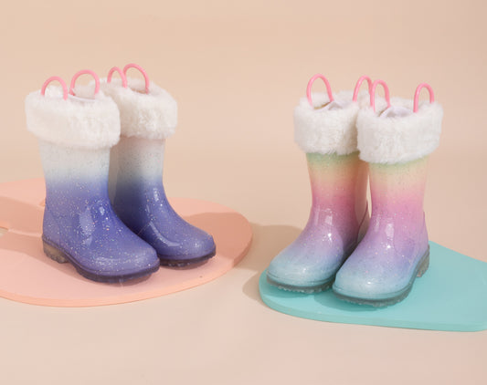 FUNCOO Newest Handicraft Winter RainBoots for Kids!