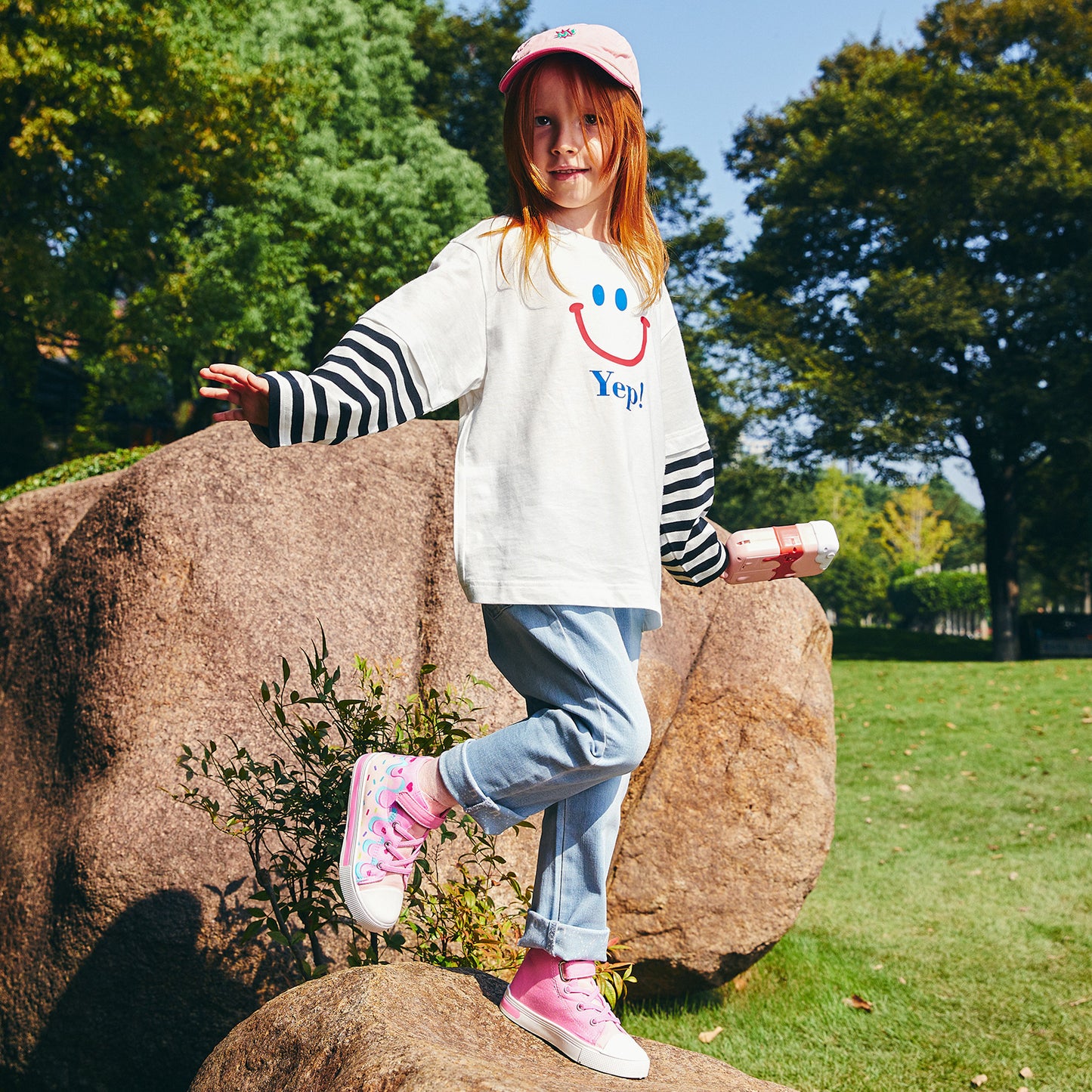 light up high top canvas kids sneakers - funcoo