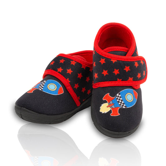 Speed Rocket High-top Indoor/Outdoor Anti-Slip Winter Slippers