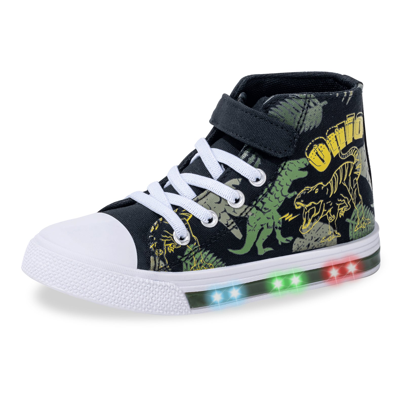 High top sneakers with velcro best sale