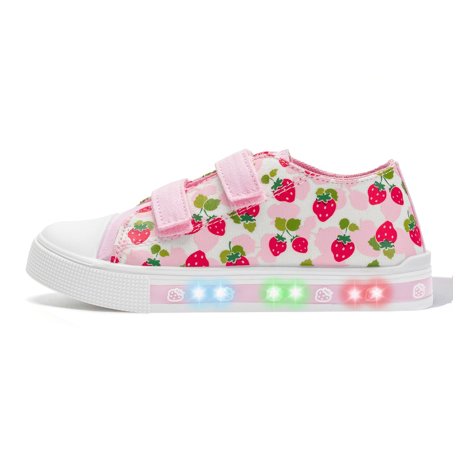 Light Up Dual Straps Sneakers