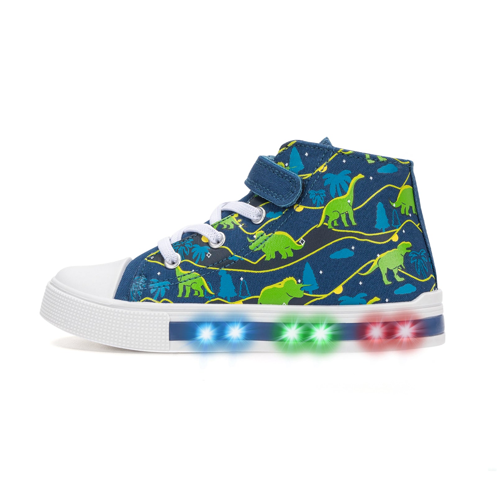 Light Up Kids High Top Fashion Sneakes - FUNCOO
