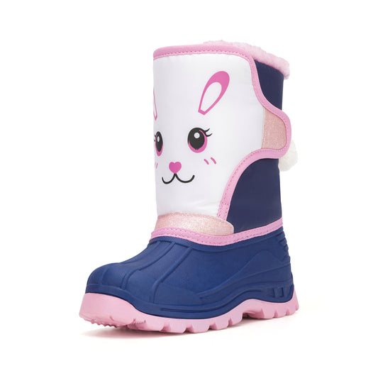 Toddler Girls Rabbit Winter Snow Boots - FUNCOO