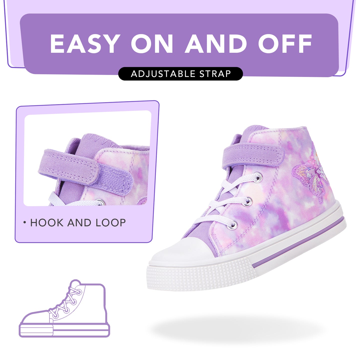 children's high top sneakers