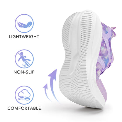 Girls Sneakers Kids Lightweight Running Shoes