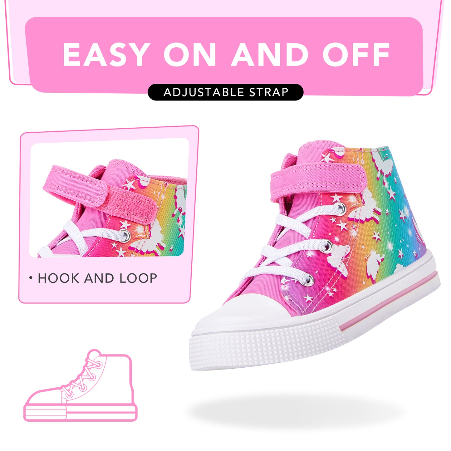 children's high top sneakers