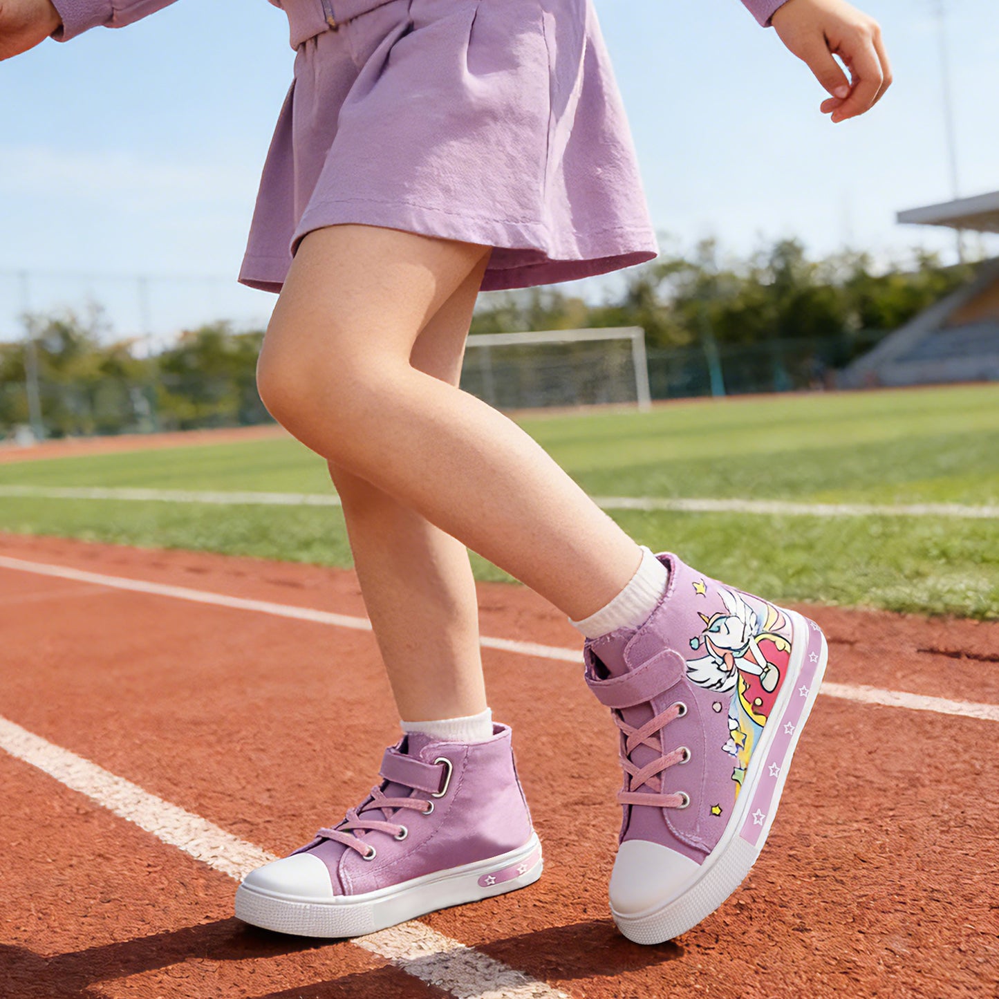 toddler kids light up high top sneakers - funcoo