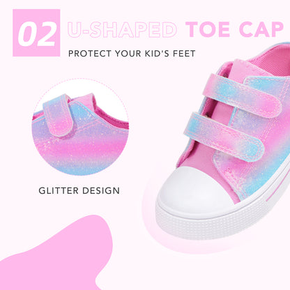 Dual Straps Kids Toddler Walking Shoes - FUNCOO