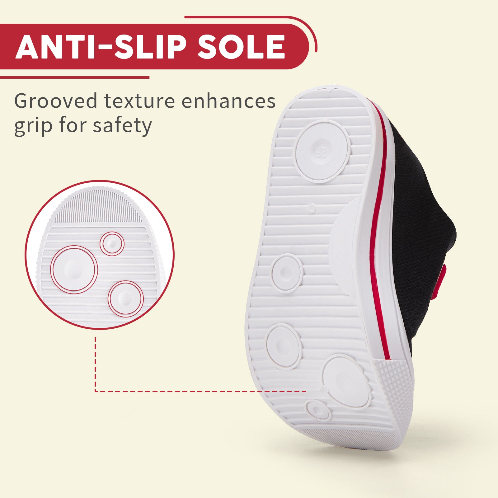 Dual Straps Kids Toddler Walking Shoes - FUNCOO