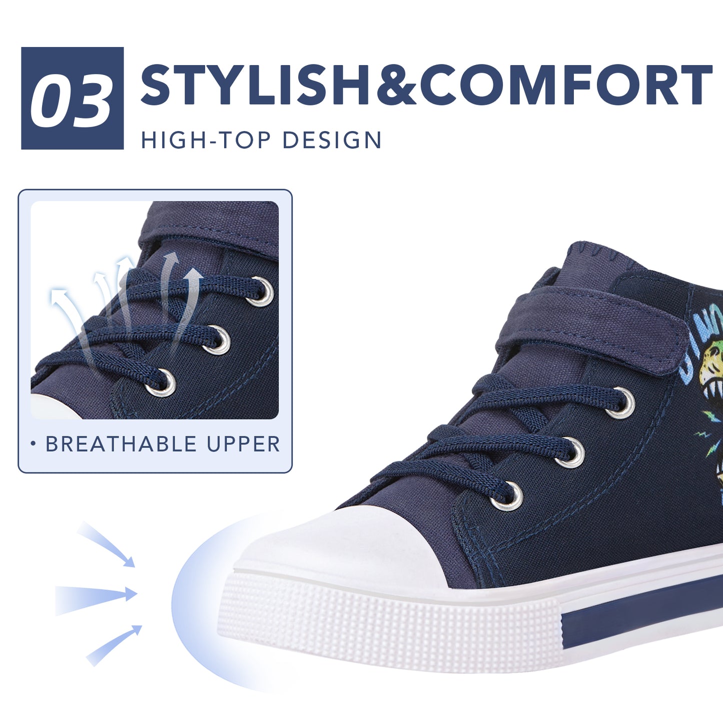 light up kids high top fashion sneakes (copy) - funcoo