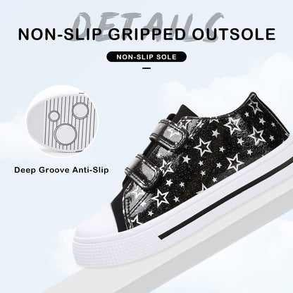 EUXTERPA Dual Straps Boys Girls Sneakers