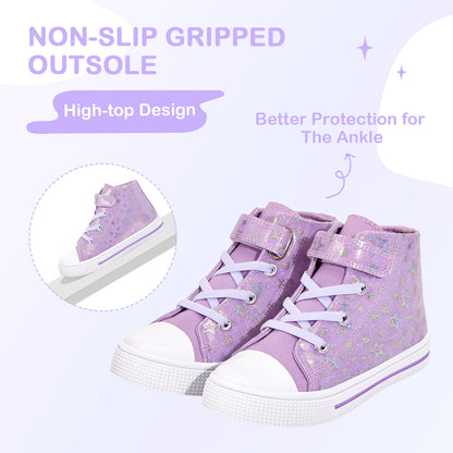 EUXTERPA Children's High Top Sneakers