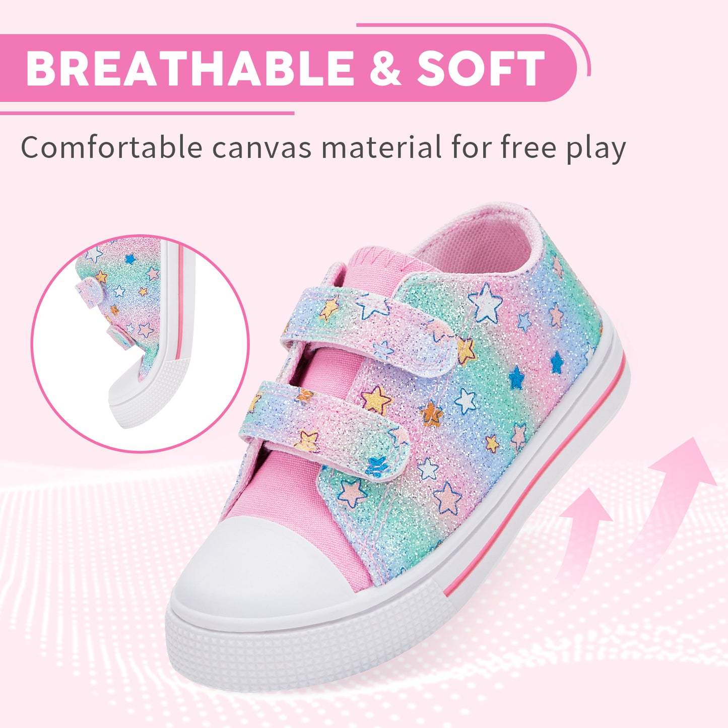 dual straps kids toddler walking shoes - funcoo