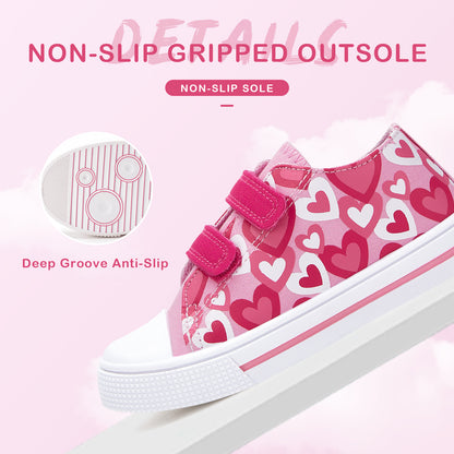 EUXTERPA Dual Straps Boys Girls Sneakers