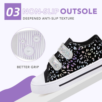 Dual Straps Kids Toddler Walking Shoes