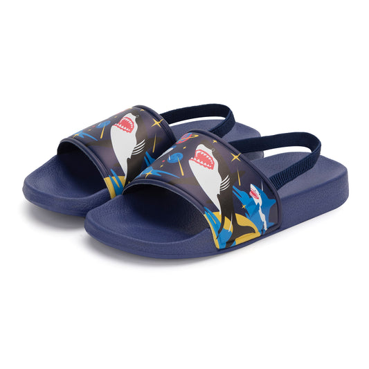 Toddler Shark Slide Sandals