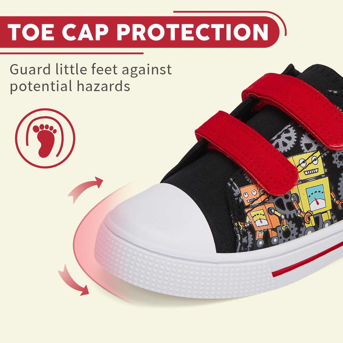 dual straps kids toddler walking shoes - funcoo